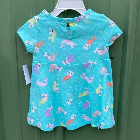 BABY Girls Cotton Shirts Pants & Dress Bundle 6-Piece Bundle Size 12M - Picture 7 of 10